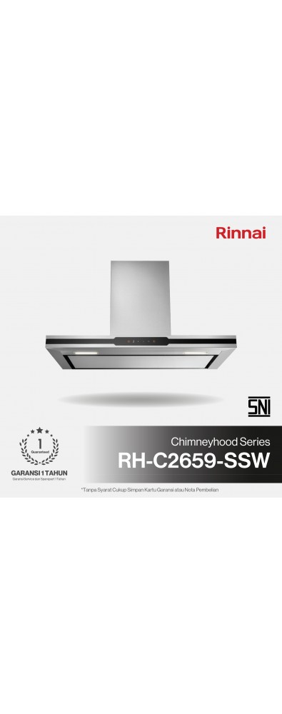 Rinnai Cooker Hood RH C2659 SSW